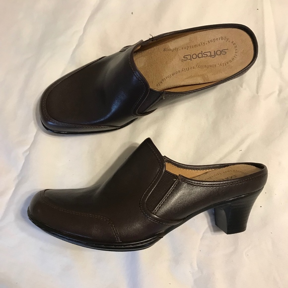 Softspots Marci Leather Mules - Picture 2 of 3